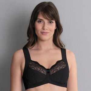 ANITA ORELY POST-SURGERY LUXURY BRA FOR BREAST FORM - BLACK 40G